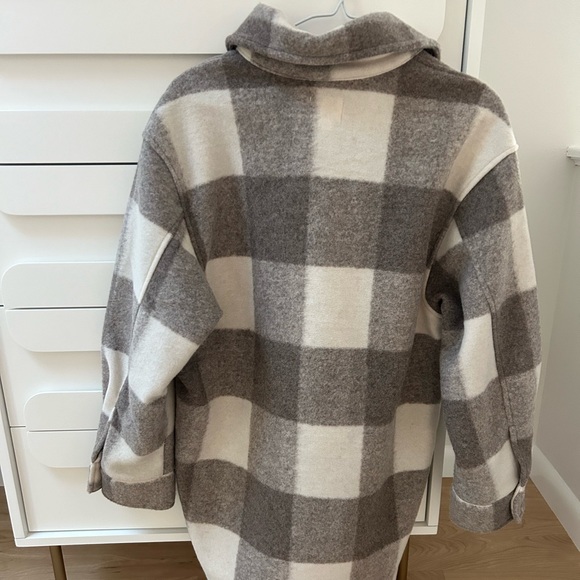 H&M plaid jacket, size XS - Picture 2 of 2